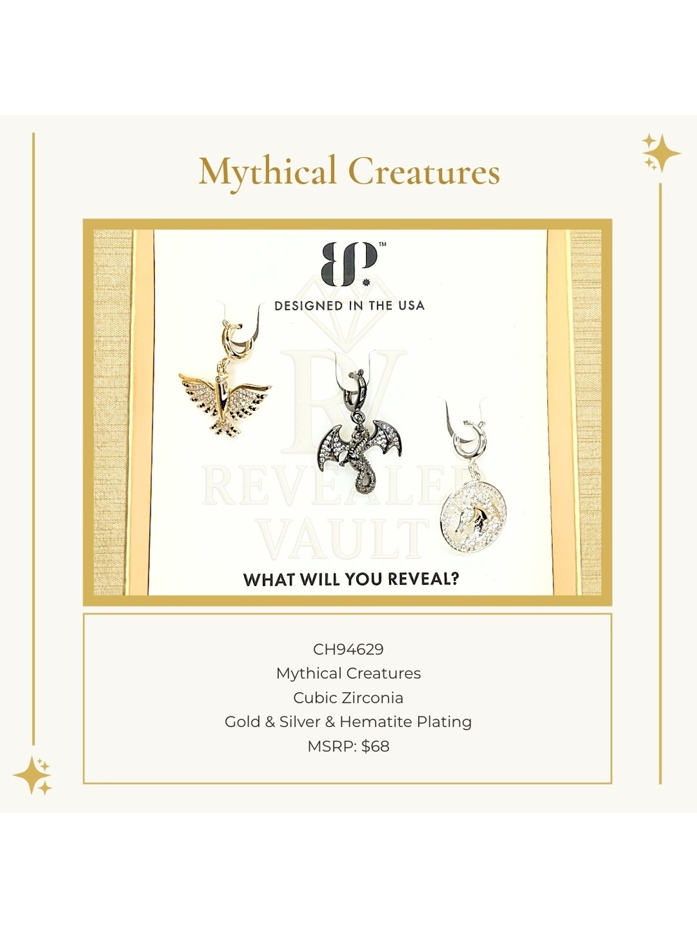Mythical Creatures - Gem Society Charms Summer 2026